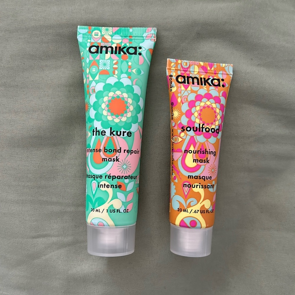 Amika hair mask duo